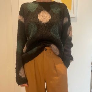 & Other Stories oversized dot sweater